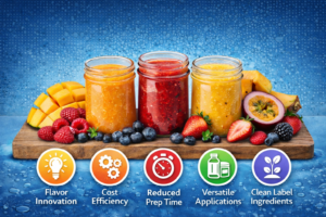 Tips for Food Businesses: Using Fruit Purees for Product Development