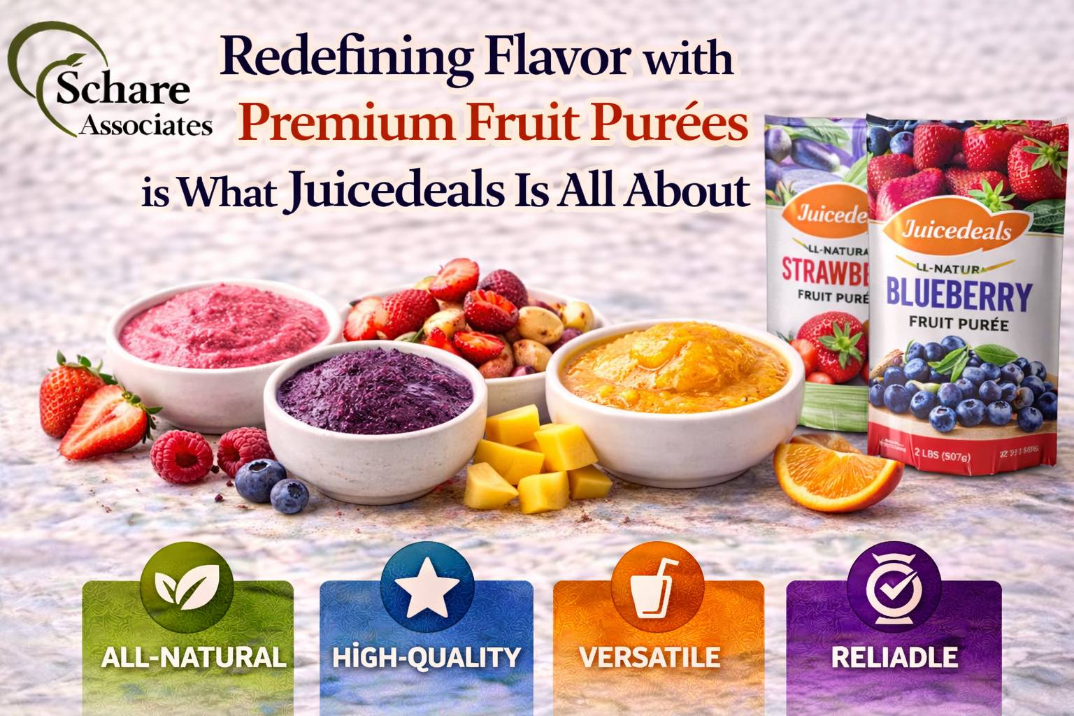 Redefining Flavor with Premium Fruit Purees is What Juicedeals Is All About