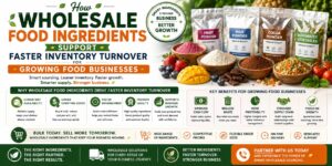 How Wholesale Food Ingredients Support Faster Inventory Turnover For Growing Food Businesses