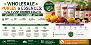 Wholesale Purees and Essences: How Food Brands Secure Consistent Ingredient Supply